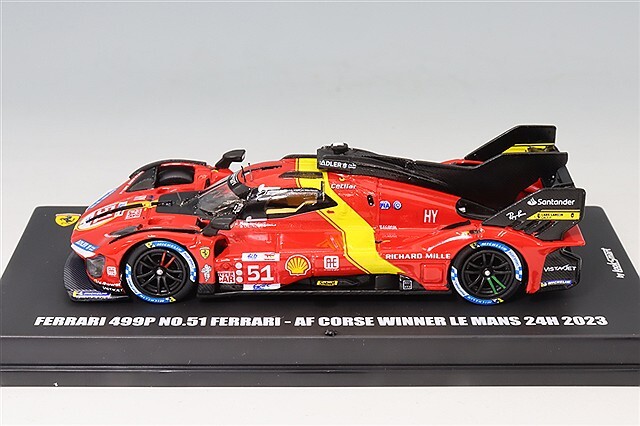 ルックスマート 1/64 フェラーリ 499P AFコルセ 2023 ルマン24H