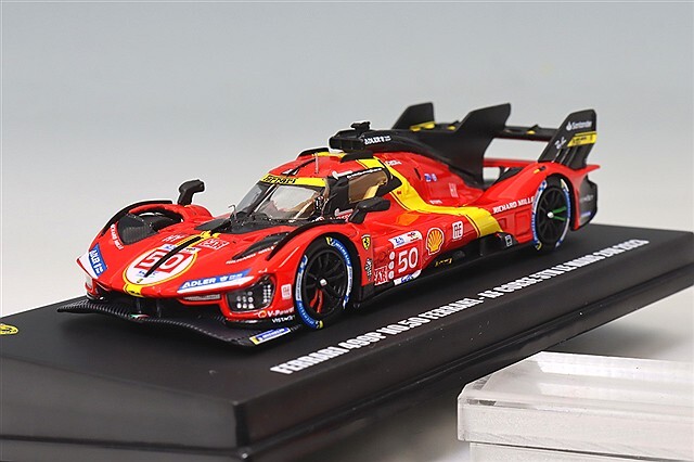 ルックスマート 1/64 フェラーリ 499P AFコルセ 2023 ルマン24H 5位