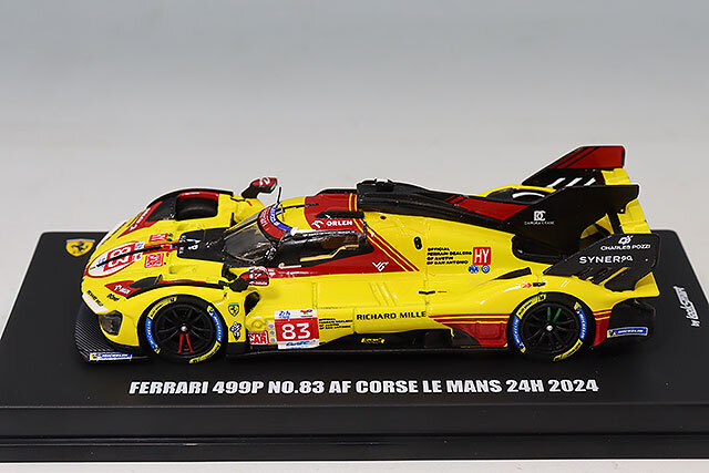 ルックスマート 1/64 フェラーリ 499P AFコルセ 2024 ルマン24H #83 R