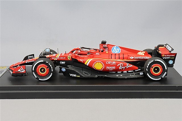 ルックスマート 1/43 フェラーリ SF-24 2024 F1 モナコGP ウィナー #16 