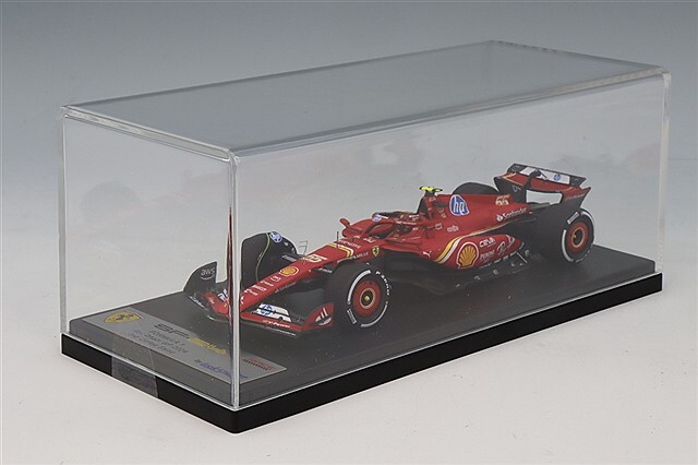 ルックスマート 1/43 フェラーリ SF-24 2024 F1 アブダビGP 2位 #55 C