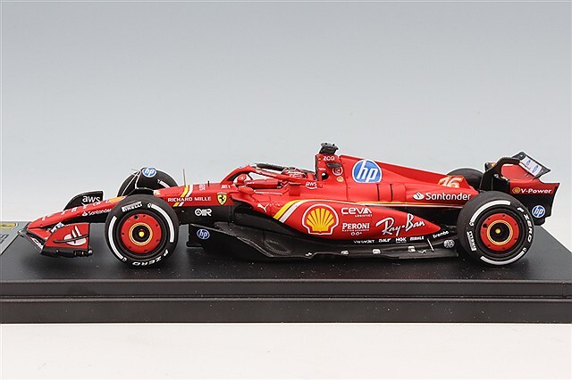 ルックスマート 1/43 フェラーリ SF-24 2024 F1 アブダビGP 3位 #16 C