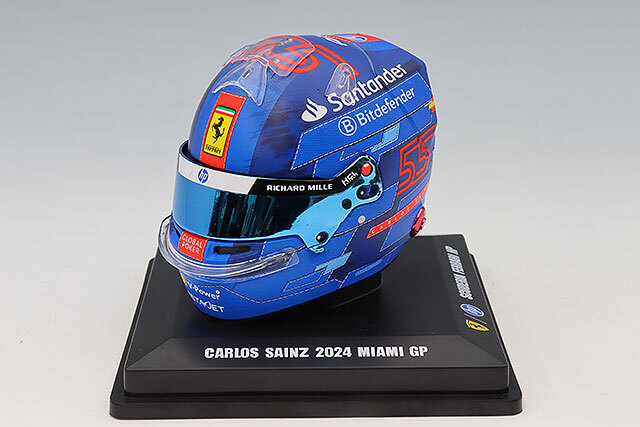 日本未発売　ビッグスケールF1コレクション　サインツJr.　1/5 ヘルメット 日本未発売 ビッグスケールF1コレクション サインツJr. 1/5