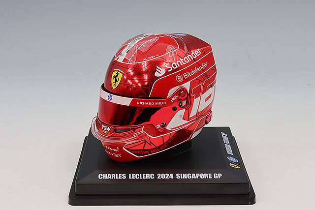 シンガポールF1  2024 BELL ヘルメット　ノベルティ McLaren F1 1/2 scale Helmet BELL L. Norris 2024 Singapore GP