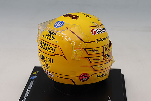 ルックスマート 1/5 ヘルメット L.ハミルトン スクーデリア フェラーリ