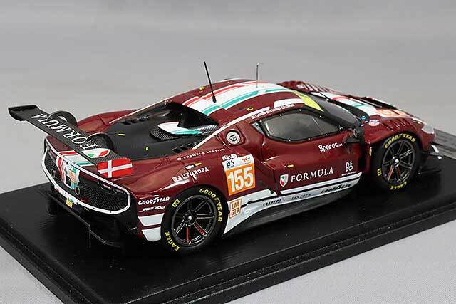 ルックスマート 1/43 フェラーリ 296 GT3 Spirit of Race 2024