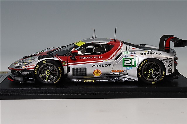 ルックスマート 43 ユニロボ ブルーグラス フェラーリ 296 2025 予約] スパーク/ルックスマート 1/43 UNI-ROBO BLUEGRASS フェラーリ