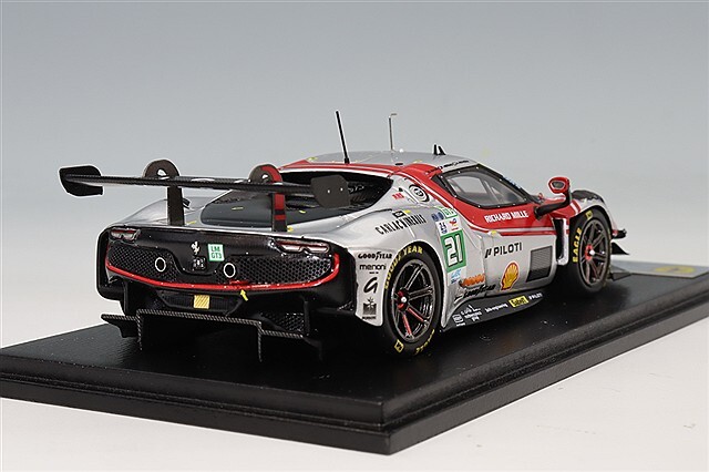 ルックスマート 1/43 フェラーリ 296 LMGT3 VISTA AFコルセ 2025