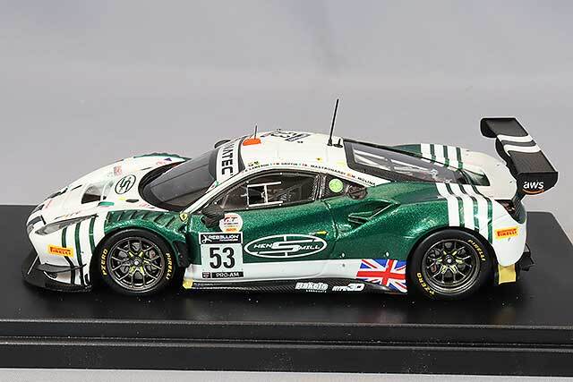 ルックスマート 1/43 フェラーリ 488 GT3 2021 スパ24H PRO/AMクラス