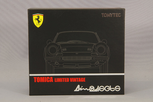 トミカリミテッドヴィンテージ 1/64 フェラーリ ディーノ 246 GTS 黒