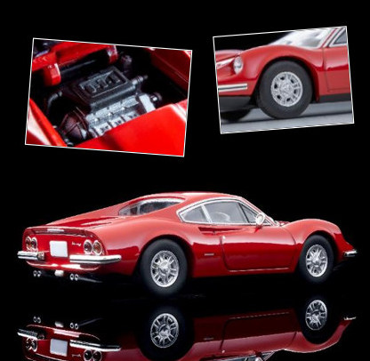 【新品】トミカ リミテッド ディーノ246GT type M & 246GTS トミカリミテッドヴィンテージ LV ディーノ 246 GTS (青)｜トミカ