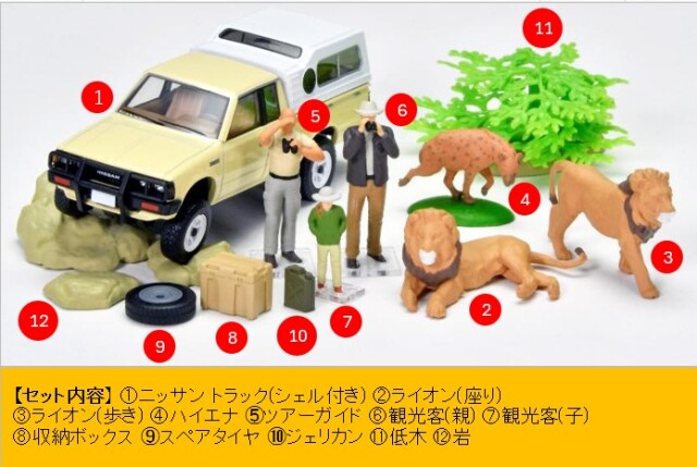 ☆予約品☆ 海洋堂xトミカリミテッドヴィンテージ ジオコレ64 1/64