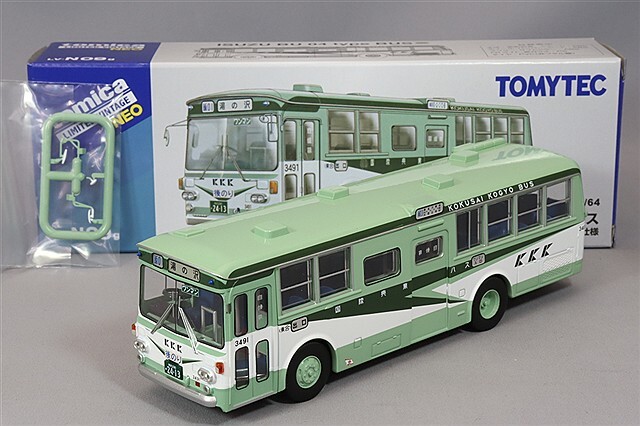 トミカリミテッドヴィンテージ NEO 1/64 いすゞ BU04型バス (国際興業 