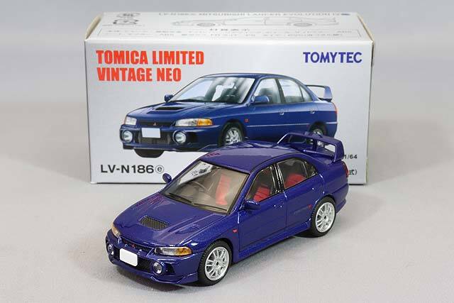 トミカリミテッドヴィンテージ NEO 1/64 三菱 ランサー GSR 