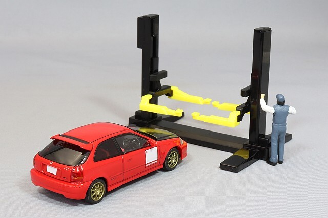 トミカラマヴィンテージ 06b 1/64 カーリフト ホンダ シビック タイプ 