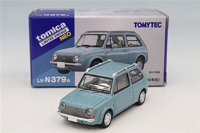 トミカリミテッドヴィンテージ NEO 1/64 日産 パオ (アクアグレー
