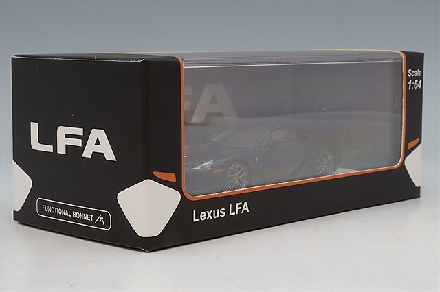 Focal Horizon FH x MODEL1 1/64 レクサス LFA マットブラック 左ハンドル