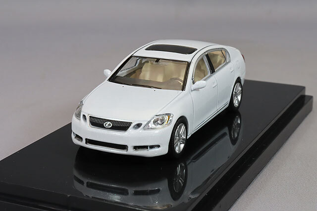 MODEL1 (モデルワン) 1/64 レクサス GS300 クリスタルホワイト