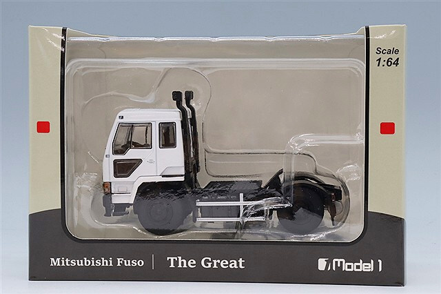 MODEL1 (モデルワン) 1/64 三菱 FUSO ザ・グレート 1986 ホワイト