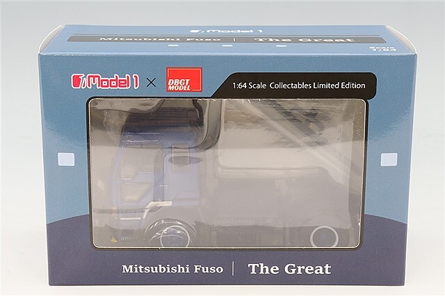 MODEL1 (モデルワン) 1/64 三菱 FUSO ザ グレート 1986 ブルー