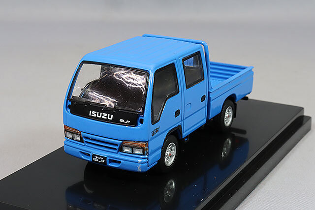 MODEL1 (モデルワン) 1/64 いすゞ エルフ(ELF) ダブルキャブ ブルー