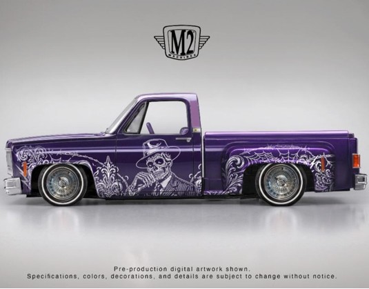 ☆予約品☆ M2マシーン 1/64 1979 シボレー シルバラード ステップサイド