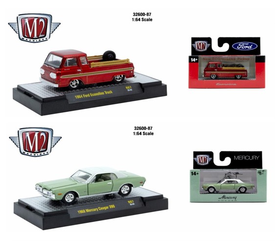 M2マシーン 1/64 32600 シリーズ リリース87 1BOX 6台入