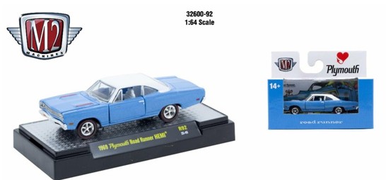 ☆予約品☆ M2マシーン 1/64 32600 シリーズ リリース 92 1BOX6台入