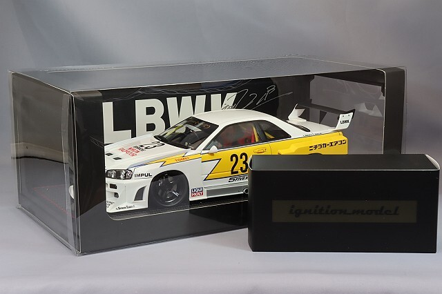 LBプランニングス特注, イグニッションモデル 1/18 LB-ER34 スーパー 