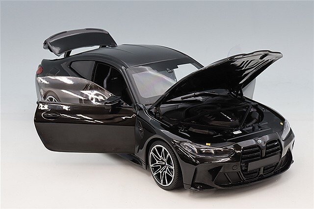 ミニチャンプス 1/18 BMW M4 2024 ブラックメタリック