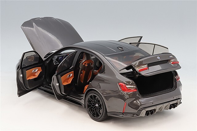 ミニチャンプス 1/18 BMW M3 2024 グレーメタリック