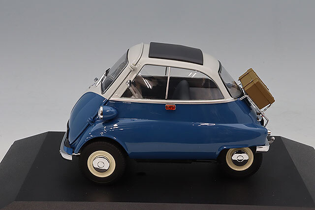 ミニチャンプス 1/18 BMW イセッタ 1955 ブルー/ホワイト