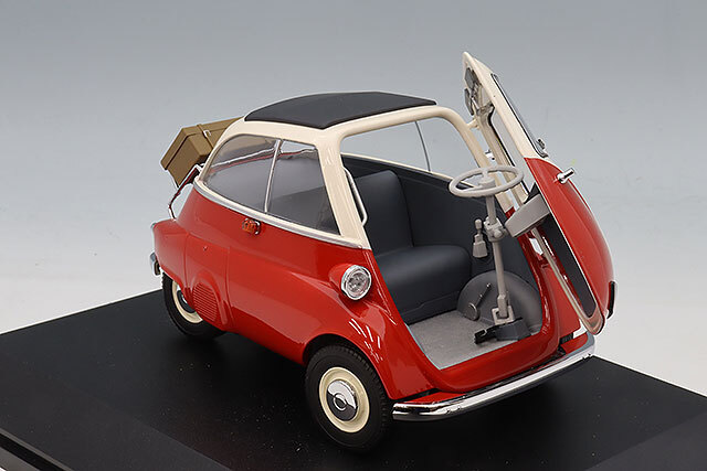 ミニチャンプス 1/18 BMW イセッタ 1955 ホワイト/レッド