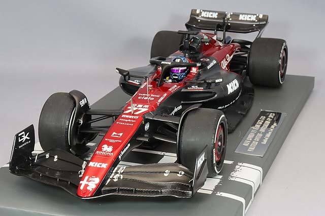 ミニチャンプス 1/18 アルファロメオ F1チーム ステーク C43 2023 F1 