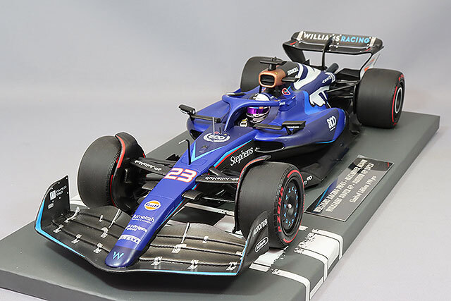 ミニチャンプス 1/18 ウィリアムズ レーシング FW45 2023 F1 イギリス