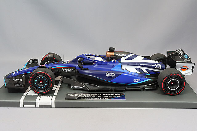 ミニチャンプス 1/18 ウィリアムズ レーシング FW45 2023 F1 イギリス