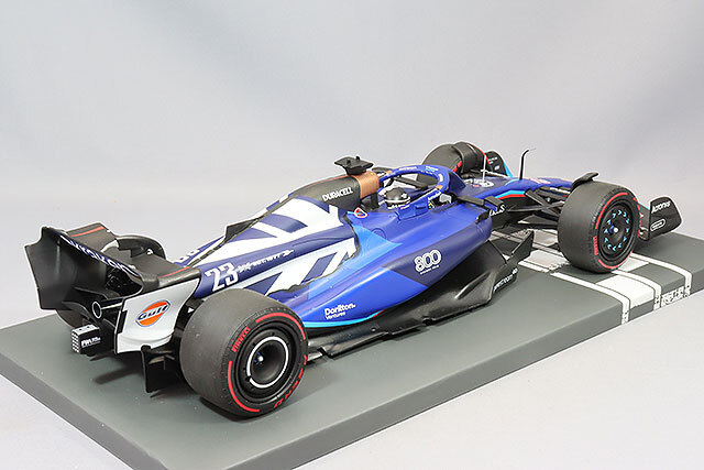 ミニチャンプス 1/18 ウィリアムズ レーシング FW45 2023 F1 イギリス