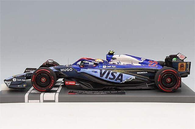 ミニチャンプス 1/18 ビザ キャッシュ RB F1チーム VCARB 01