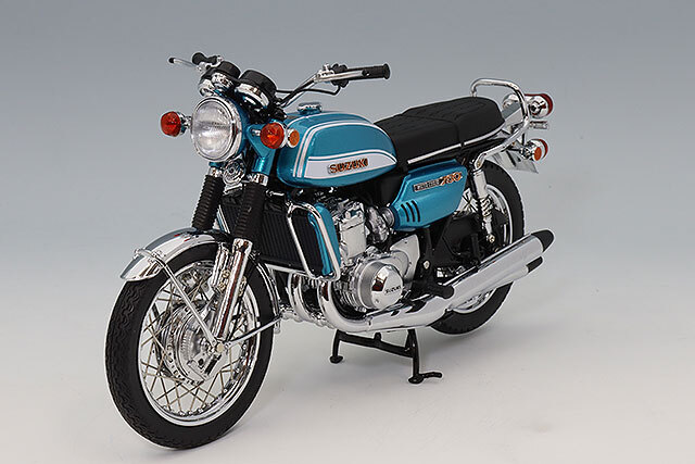 MINICHAMPS スズキ GT 750J 1/12 ミニチャンプス 1/12 スズキ GT 750 1972 グリーン