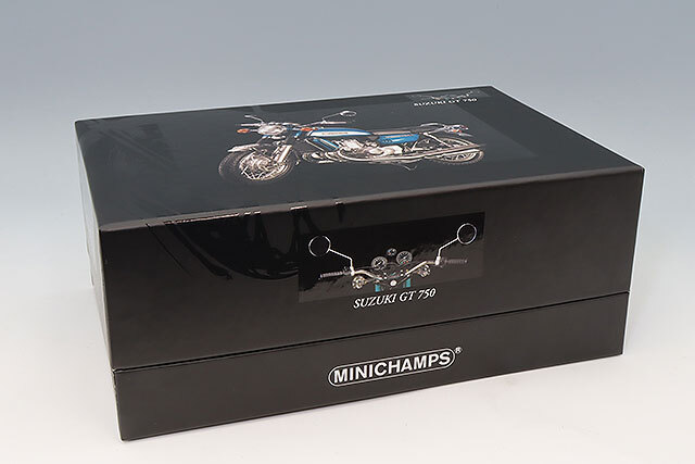 ミニチャンプス 1/12 スズキ GT 750 1972 グリーン