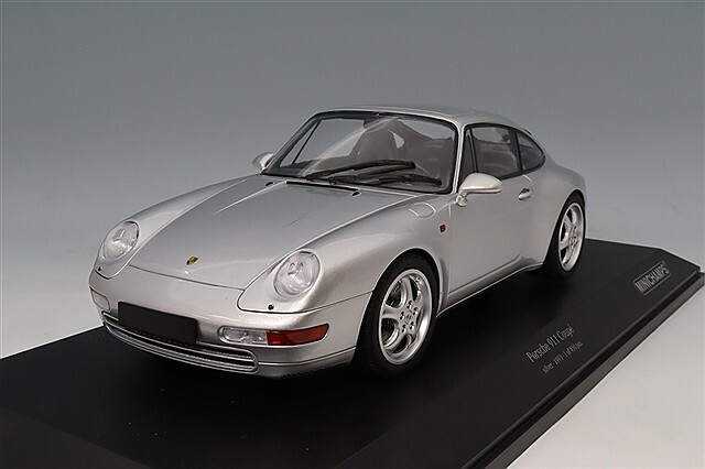 ミニチャンプス 1/18 ポルシェ 911 (993) 1993 シルバー