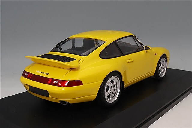 ポルシェ 911 (1994) ミニカー ミニチャンプス 1/18 ポルシェ 911 RS (993) 1994 イエロー
