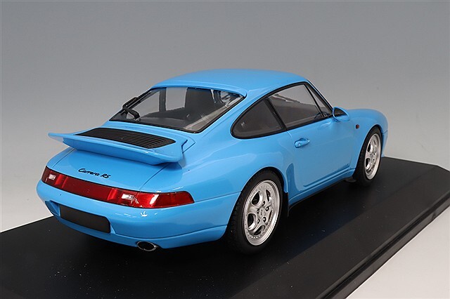 ミニチャンプス 1/18 ポルシェ 911 RS (993) 1994 ブルー