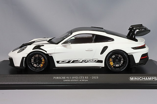 ミニチャンプス 1/18 ポルシェ 911 (992) GT3 RS 2023 ホワイト 