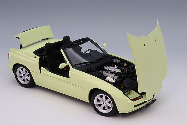 ミニチャンプス 1/18 BMW Z1 1988 イエロー