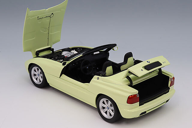 ミニチャンプス 1/18 BMW Z1 1988 イエロー