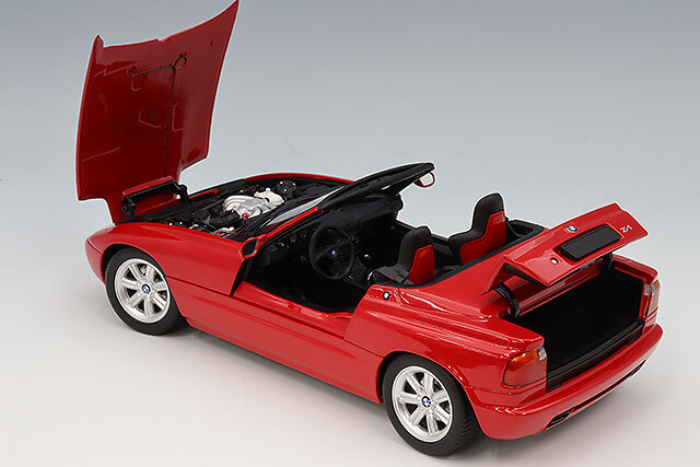 ミニチャンプス 1/18 BMW Z1 1988 レッド