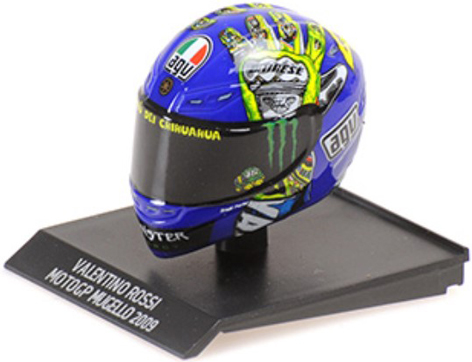 ☆予約品☆ ミニチャンプス 1/10 ヘルメット バレンティーノ・ロッシ