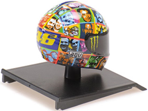 ☆予約品☆ ミニチャンプス 1/10 ヘルメット バレンティーノ・ロッシ