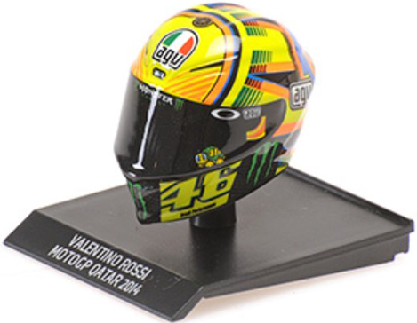 ☆予約品☆ ミニチャンプス 1/10 ヘルメット バレンティーノ・ロッシ